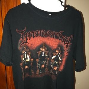 Immortal - Demons Of Metal - Black metal band tee